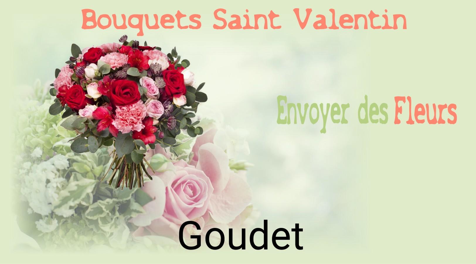 Roses de Saint-Valentin livrées à Goudet